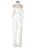 Outrageous Fortune Solid White Jumpsuit Size 2 - photo 1