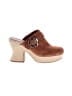 Chelsea & Violet Brown Mule/Clog Size 10 - photo 1