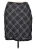 Preview Collection 100% Wool Argyle Black Wool Skirt Size 14 - photo 2