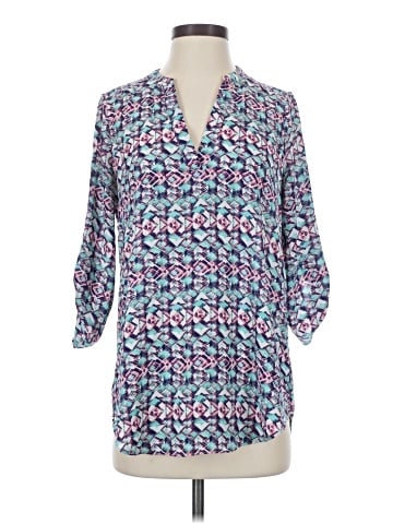 Decree 3/4 Sleeve Blouse (view 1)