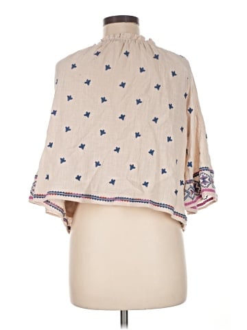 Easel 3/4 Sleeve Blouse (view 2)