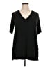 Torrid Black Short Sleeve Top Size 1X Plus (1) - photo 1