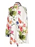 Insight 100% Polyester Floral Ivory Long Sleeve Blouse Size L - photo 2