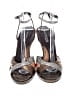 Via Spiga Metallic Silver Sandals Size 9 1/2 - photo 2