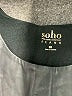 Soho 100% Polyester Black Short Sleeve Top Size M - photo 7