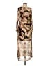 Chenault Camo Brown Casual Dress Size L - photo 1