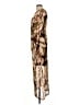 Chenault Camo Brown Casual Dress Size L - photo 5