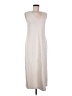 GU Solid Ivory Casual Dress Size M - photo 1