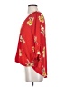 West Kei 100% Polyester Red 3/4 Sleeve Blouse Size S - photo 5