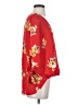 West Kei 100% Polyester Red 3/4 Sleeve Blouse Size S - photo 4