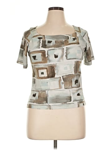 St. John Short Sleeve Blouse (view 1)