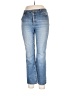 Lands' End Hearts Blue Jeans Size 12 (petite) - photo 1