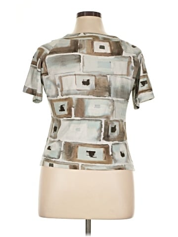 St. John Short Sleeve Blouse (view 2)
