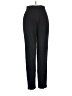 Max Mara 100% Virgin Wool Solid Black Wool Pants Size 8 - photo 1
