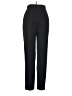 Max Mara 100% Virgin Wool Solid Black Wool Pants Size 8 - photo 2