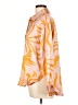 Bailey 44 100% Polyester Print Orange Long Sleeve Blouse Size L - photo 5
