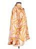 Bailey 44 100% Polyester Print Orange Long Sleeve Blouse Size L - photo 4