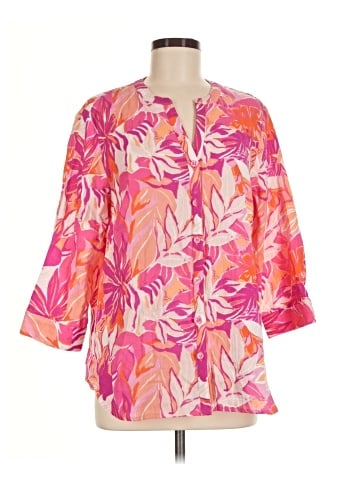 Joan Rivers 3/4 Sleeve Blouse (view 1)