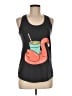 Instant Message Gray Tank Top Size M - photo 1