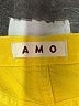 AMO 100% Cotton Color Block Yellow Jeans Size 30 waist - photo 7