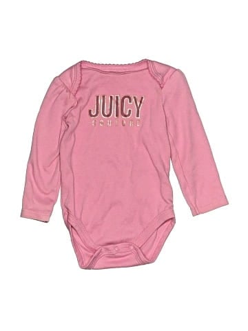 Juicy Couture Long Sleeve Onesie (view 1)