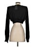 NBD Black Long Sleeve Blouse Size S - photo 2