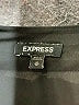 Express 100% Polyester Solid Snake Print Black Long Sleeve Blouse Size M - photo 7