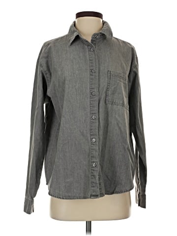 Seven7 Long Sleeve Button-Down Shirt (view 1)