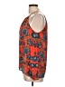 Collective Concepts 100% Polyester Orange Sleeveless Blouse Size L - photo 5