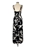 Studio West 100% Polyester Graphic Black Cocktail Dress Size L - photo 2