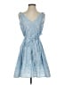 Zara Basic Blue Casual Dress Size XS - photo 1