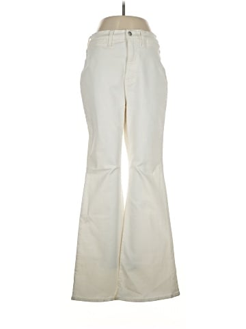 Madewell The Perfect Vintage Flare Jean in Tile White (view 1)