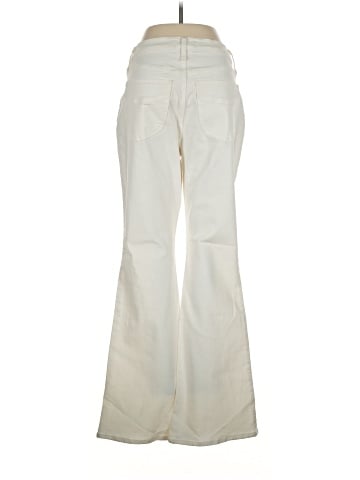 Madewell The Perfect Vintage Flare Jean in Tile White (view 2)