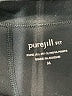 Purejill Solid Black Casual Pants Size M - photo 4