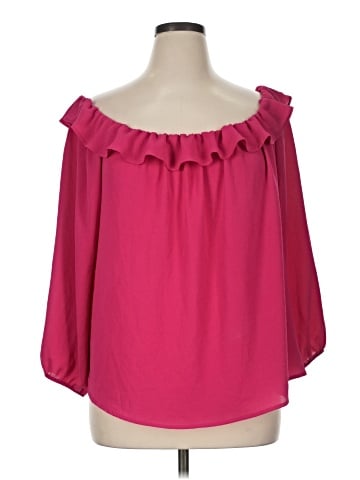 ABound 3/4 Sleeve Blouse (view 1)