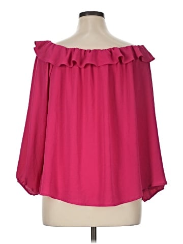 ABound 3/4 Sleeve Blouse (view 2)