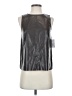 Nordstrom Rack 100% Polyurethane Silver Sleeveless T-Shirt Size XS - photo 1