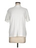 Blair Solid White Short Sleeve Turtleneck Size M - photo 1