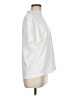 Blair Solid White Short Sleeve Turtleneck Size M - photo 4