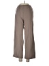 J for Justify 100% Polyester Solid Brown Casual Pants Size L - photo 1
