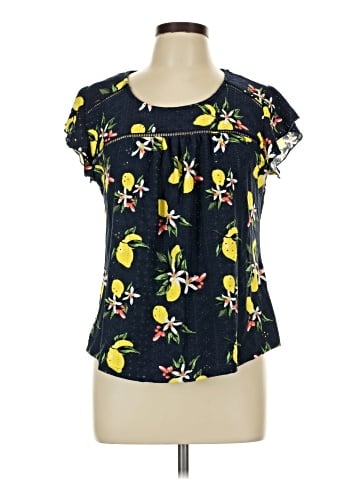 Adrienne Vittadini Short Sleeve Blouse (view 1)