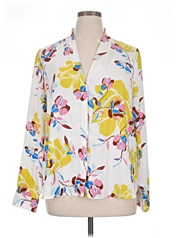 Halogen Long Sleeve Blouse (view 1)