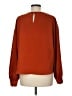 Unbranded 100% Polyester Orange Brown Long Sleeve Top Size M (estimated) - photo 2