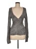 Free People Gray Long Sleeve Top Size M - photo 1