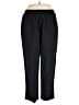 Allison Daley Solid Black Casual Pants Size 18 - photo 1