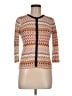 Tabitha 100% Cotton Orange Cardigan Size M - photo 1