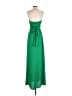 BCBGMAXAZRIA 100% Polyester Green Cocktail Dress Size 8 - photo 2