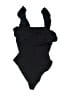 Eberjey Solid Black One Piece Swimsuit Size S - photo 2