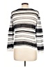 Fashion Express 100% Acrylic Stripes Silver Pullover Sweater Size L - photo 2