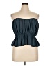 Express Teal Sleeveless Blouse Size XL - photo 1